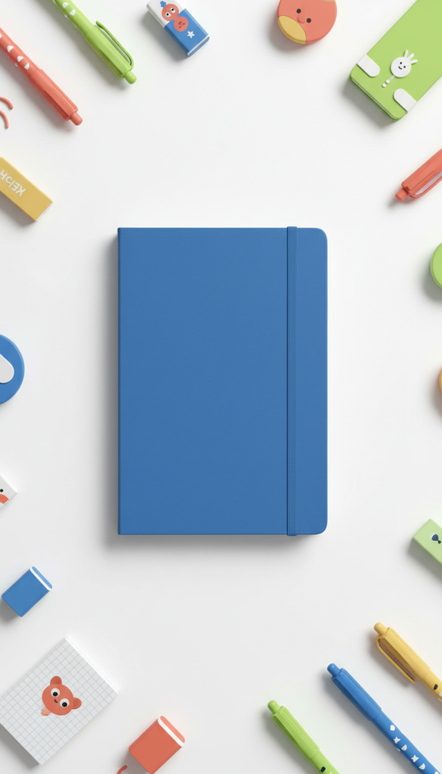 Blue Sketchbook — Demo — illustrative demo image