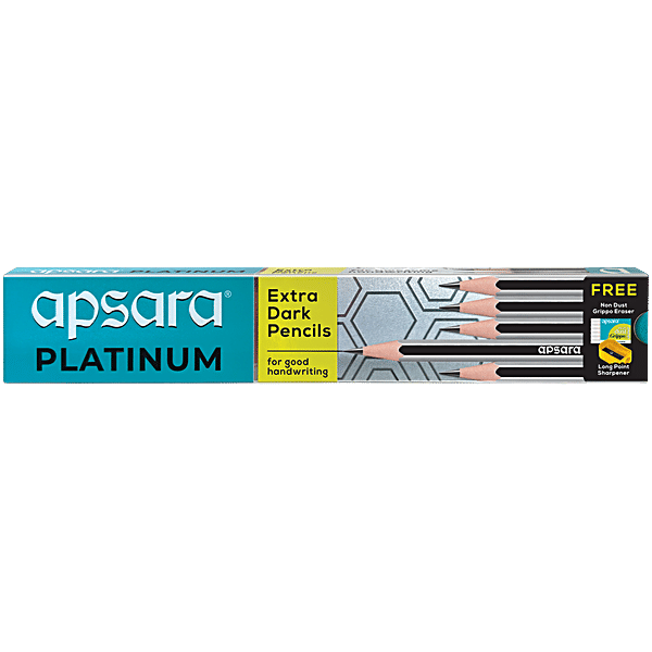 Apsara Platinum Extra Dark Pencils — Pack of 10 — product image