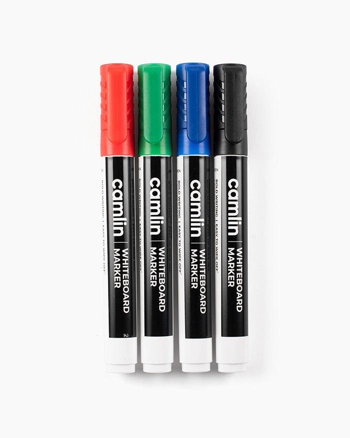 Camlin Whiteboard Markers — 4 Assorted Shades — product image