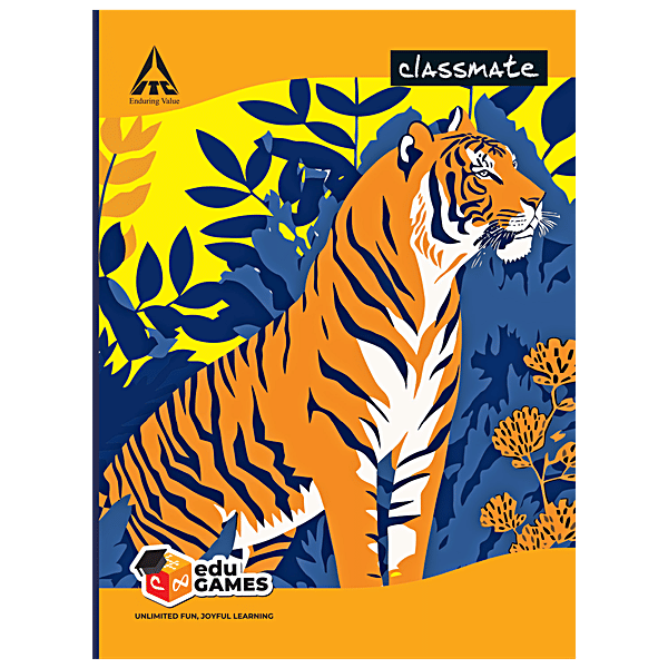 Classmate Single Line Notebook — 120 Pages, 18 × 24 cm — front cover