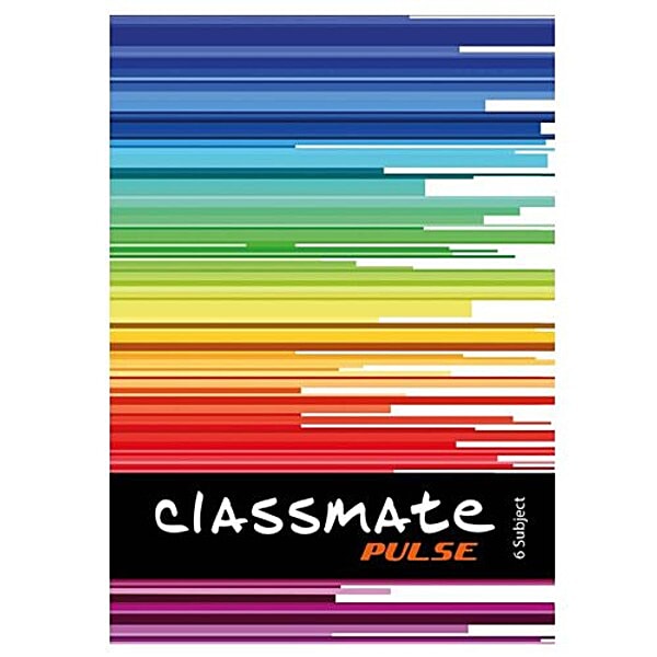 Classmate 6 Subject A4 Notebook — Single Line, 300 Pages — pack detail